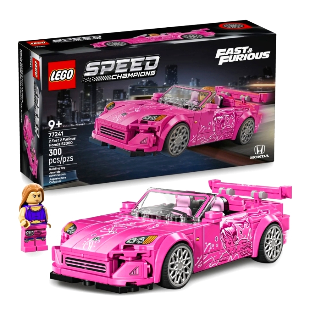LEGO #77241 Speed Champions 2 Fast 2 Furious Honda S2000 Car - *NIB*